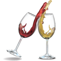 Crystal Clear Tritan Red Wine Glasses - Set of 4