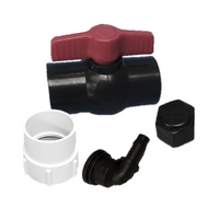 110lt Grey/Fresh Water Tank Fittings Pack Only