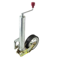 AL-KO Premium 8&quot; Semi Auto Retract Jockey Wheel