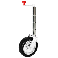 AL-KO 10&quot; Jockey Wheel 250mm - Solid Tyre
