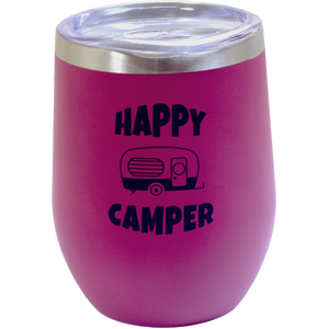 Pink Keep Cup - Happy Camper