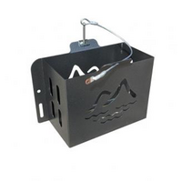 Jerry Can Holder - Side Flange Bolt on Hammertone