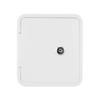 RV Flomaster Gravity Water Inlet Hatch - White