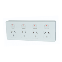 Deep Quad Power Point - Double Pole