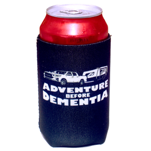 Black Stubby Holder - Adventure Before Dementia