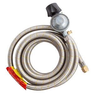 Gasmate Gasmate Braided Hose &amp; Regulator LCC27 to 5/8&quot;UNF (3/8&quot; SAE) 3000mm (GM4059)