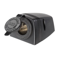 NARVA Surface Mount Accessory Socket - Black 81025BL