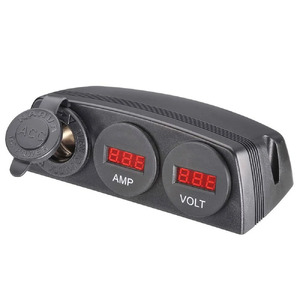 Narva Surface Mount Socket Accessory Volt &amp; Amp Meter