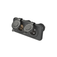 NARVA Flush Mount ACC/ENG Socket Black 81141BL