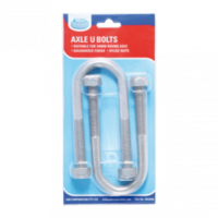 ARK Axle U BOLTS 39mm Round Galvanised UB39GB