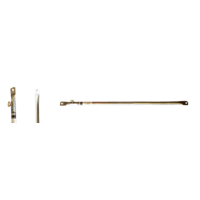 Spreader Rail 4ft with teenut and F/ends - Galv