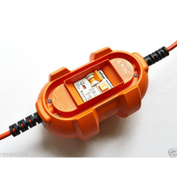 Mini Ampfibian 15A to 10A 240v Power Adapter RV RCD Caravan