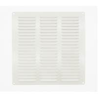 Aluminium Vent 300x300 - White