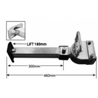 Quick Release Adjustable Leg 460mm with Alum Foot