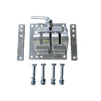 Double Clamp Galv Bolt on Kit to suit 48mm Tube