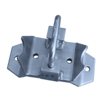Swivel Jockey Wheel Bracket Bolt On/Weld on -  Pin Locking